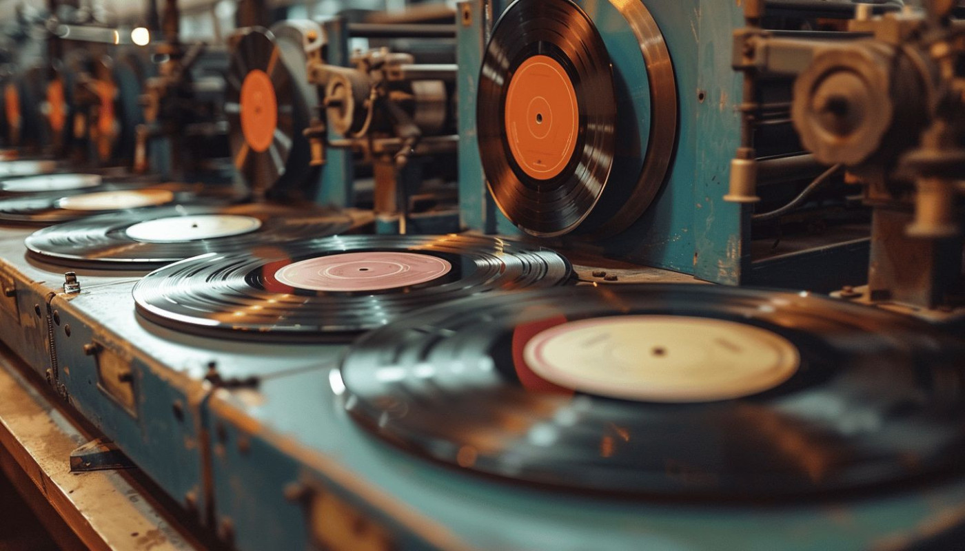 Derrière la scène - Les secrets de la production de disques vinyles